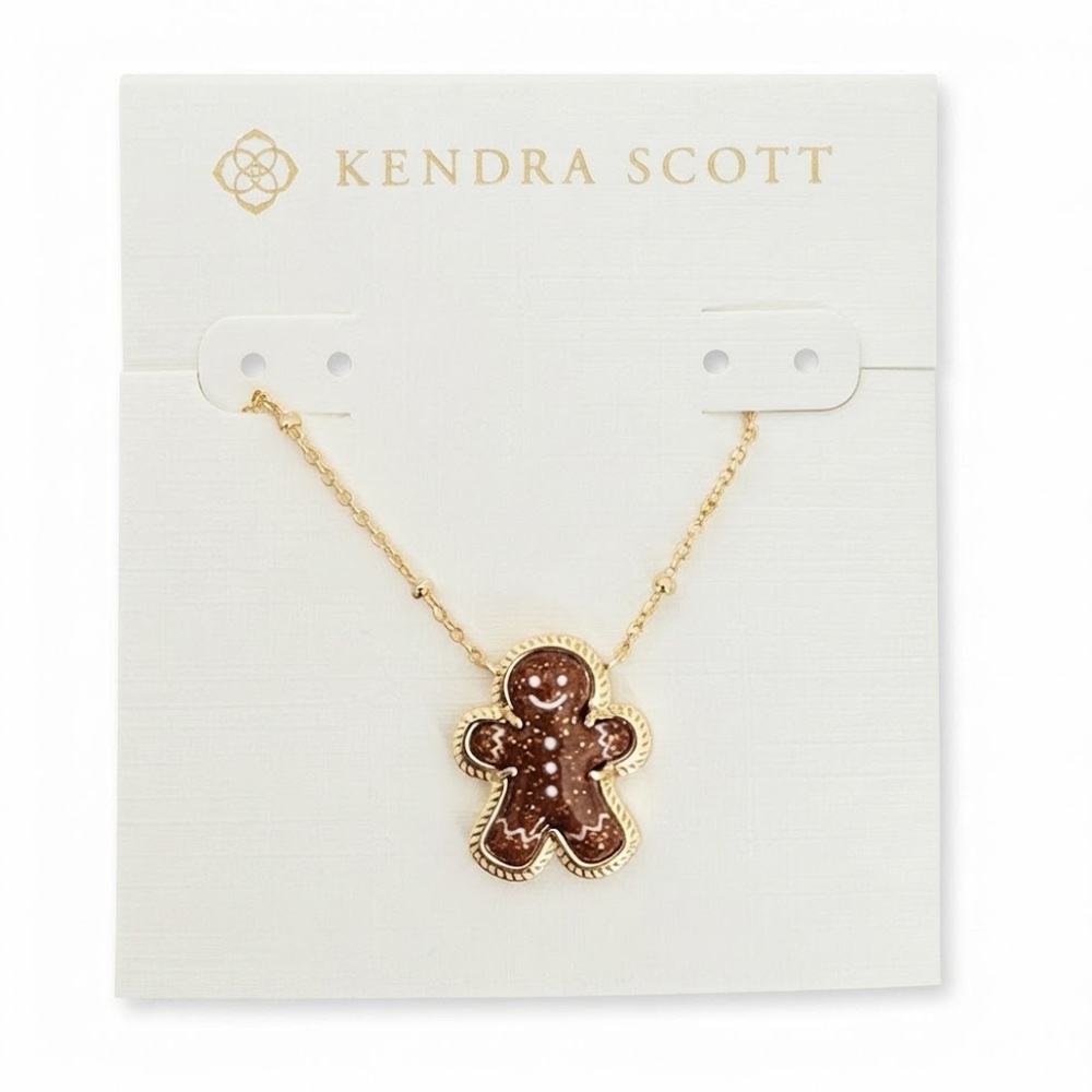 Kendra Scott Gingerbread Necklace - New